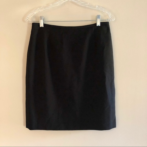 Vintage Dresses & Skirts - Vintage 90s Petite Black Pencil Skirt